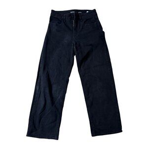 Old Navy High-Rise Wide Leg Jeans – Size 2 (Black)